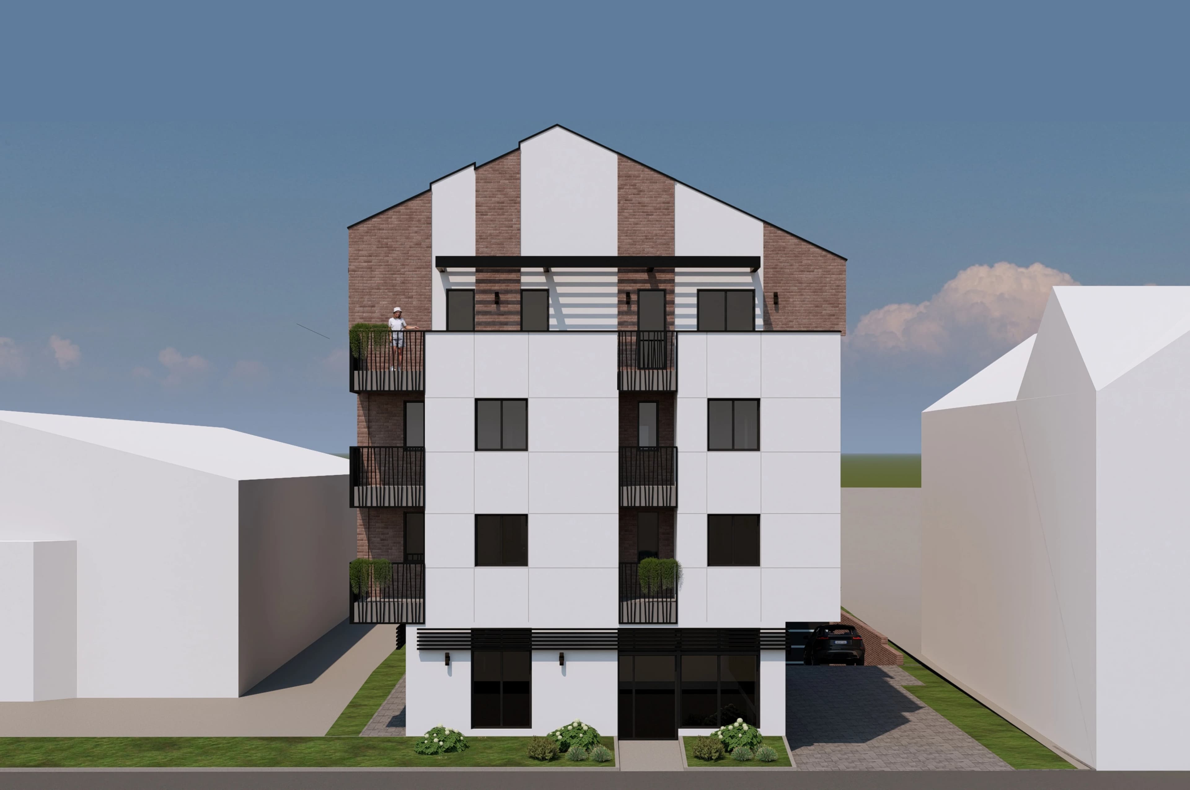 Raolen Gradnja – residential building in Inđija, Serbia