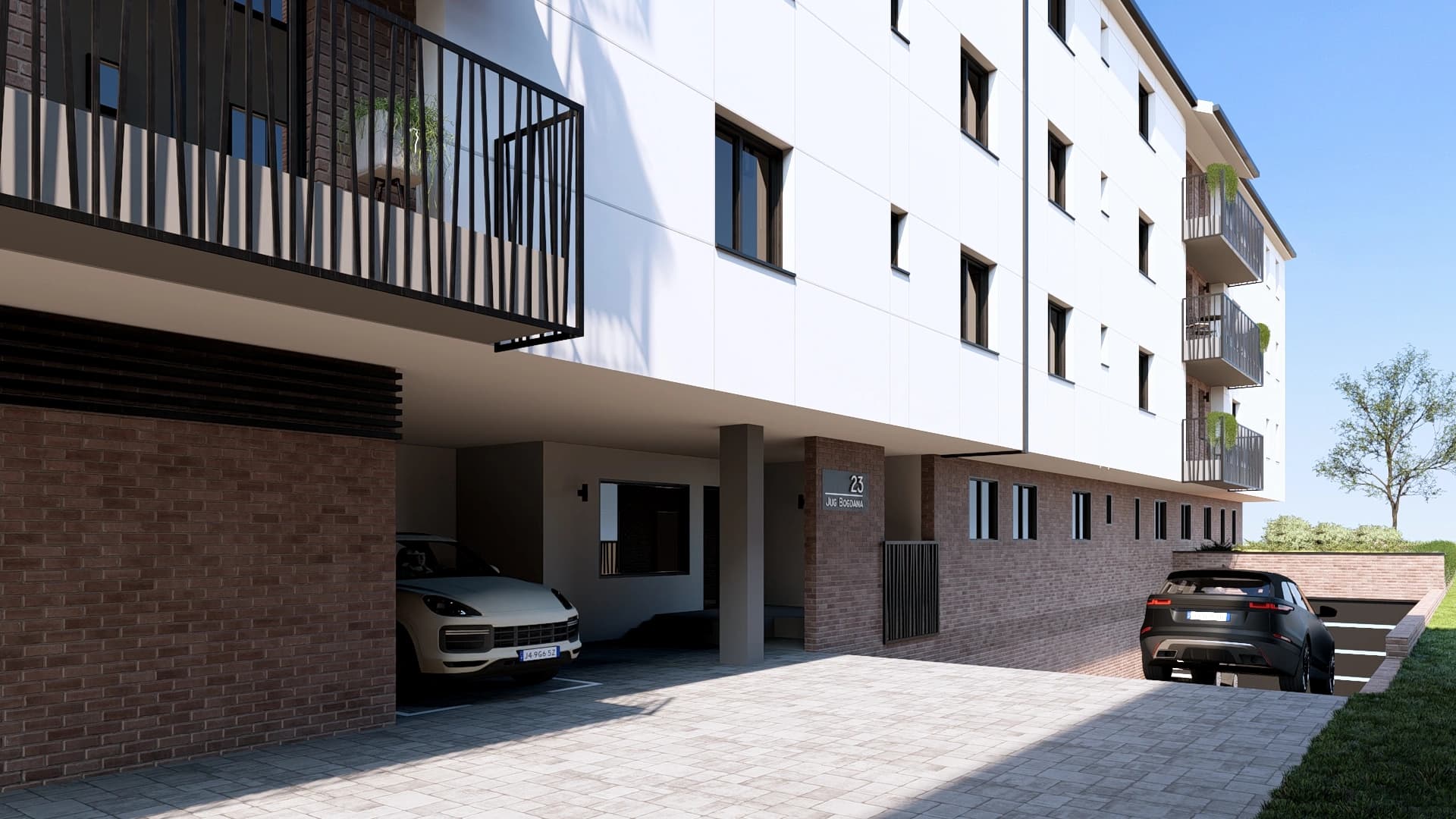 Raolen Gradnja – Parking plan in Inđija, Serbia